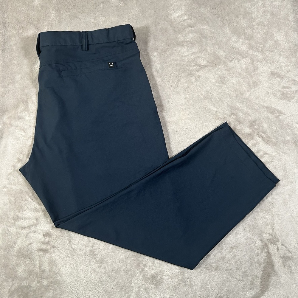 SCOTTeVEST Pants Mens 36x34 Blue Covert Cargo Chino Hidden 10 Pockets Travel TEC